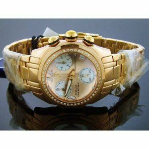 Aqua Master Swiss Movt 0.60ct Diamond 40mm Watch Rose gold tone watch